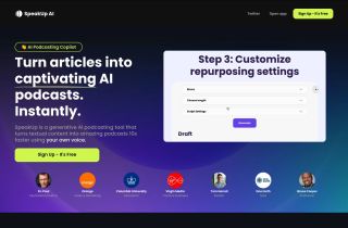 SpeakUp AI - AI Podcasting Copilot
