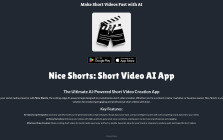 Nice Shorts - Short Video AI App