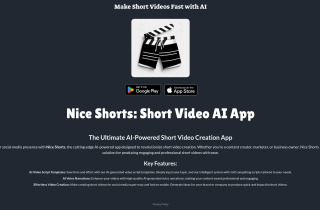 Nice Shorts - Short Video AI App