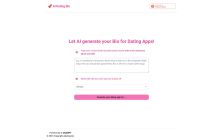 AI Dating Bio
