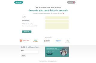 AI-Powered Cover Letter Generator