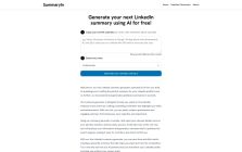 LinkedIn Summary Generator
