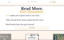 Lint - Read More. Get Smarter