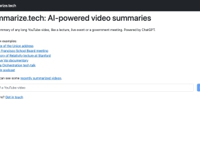 summarize.tech