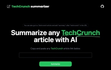 News Summarizer for TechCrunch