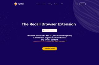 Recall - Your AI-powered knowledge base