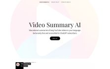 Video Summary AI