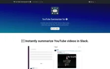 YouTube Summarizer for Slack