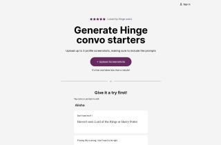 Hinge Openers AI