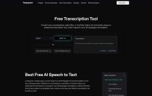 Free Transcription Tool Deepgram