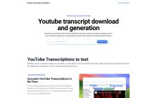 YouTube Transcription Tool