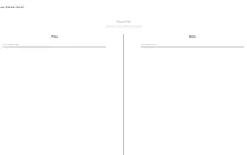 Pros and Cons List