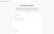 Old Norse Translator