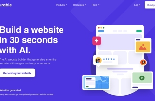 Durable AI Website Builder and Small Business Software