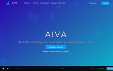 AIVA - The AI composing emotional soundtrack music
