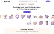 Pixcap - The design tool powered by 3D and AI
