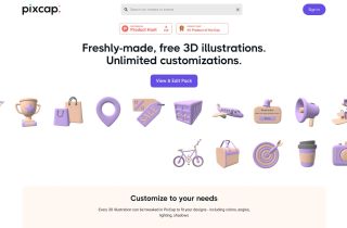 Pixcap - The design tool powered by 3D and AI