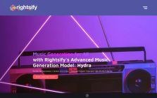 Hydra - Advanced AI Music Generation from Rightsify
