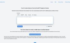 Free AI Content Detector Tool And ChatGPT Plagiarism Checker