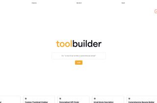 Toolbuilder
