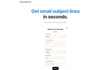 Subject Line Generator