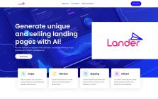Lander - Landing Page AI Generator
