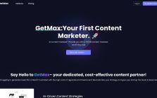 GetMax: AI-Powered Content Marketing for Startups