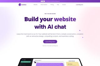 Build a website with AI