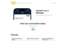 ONE800: ChatGPT for iMessage
