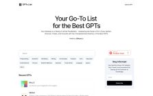 Your Go-To List for the Best GPTs