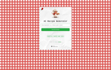 AI Recipe Generator