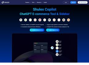 Shulex Copilot ChatGPT E-commerce Tool & Sidebar
