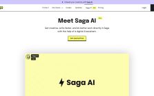 Saga - AI Workspace for your Notes, Docs, and Tasks
