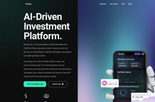 Kvants.AI - Decentralized Asset Management Platform