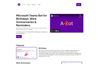 A-Bot | Polls, Recognition, Reminders & Birthdays on Microsoft Teams