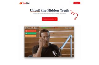 LiarLiar.ai - AI Lie Detector & Heart Rate Monitor