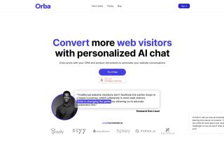 Orba AI chatbot