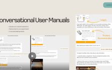 Conversational User Manuals