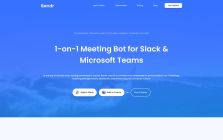 1-on-1 Meeting Bot for Slack & Microsoft Teams