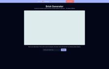 Brick Generator