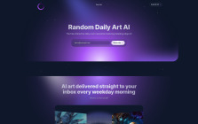 Random Daily Art AI