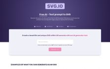 Free AI - Text prompt to SVG illustration