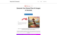 Disney AI Pixar Generator