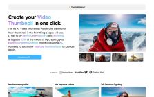 ThumbnailMaker - #1 AI thumbnail maker!