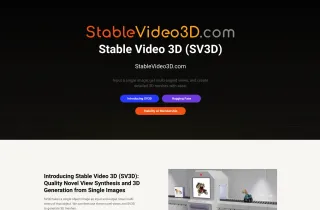 Stable Video 3D