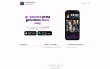 PhotoBoutique - AI Photo Generator