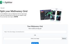 Midjourney Grid Splitter