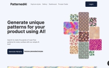 PatternedAI - Seamless Pattern Maker with Artificial Intelligence