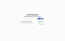 AI CSS Animations