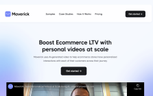 Maverick - AI Generated Personalized Videos at Scale | Ecommerce Video Marketing